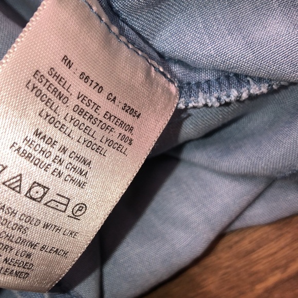 Holding Horses size 2 malpais chambray maxi dress - Picture 5 of 6